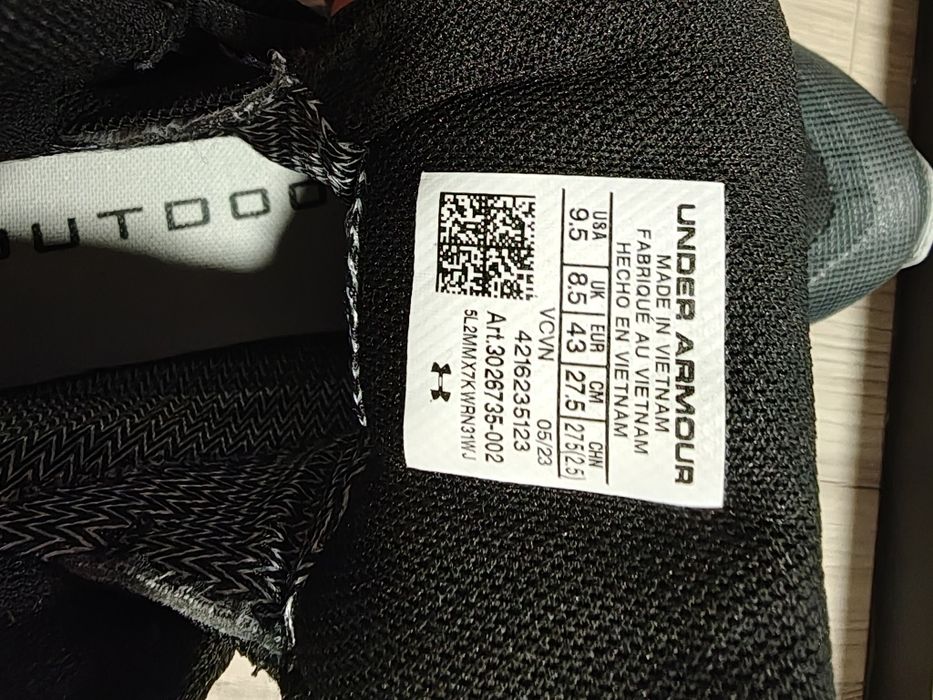 Ghete under armour charged 43