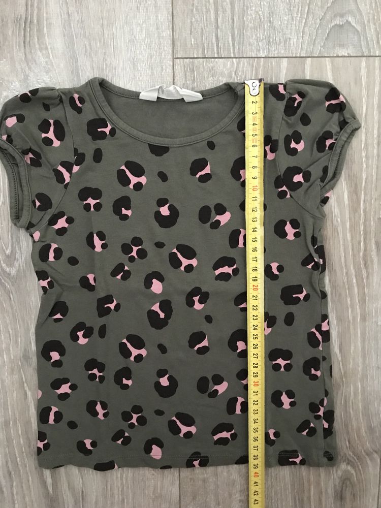 Tricou de bumbac animalprint H&M nr.110