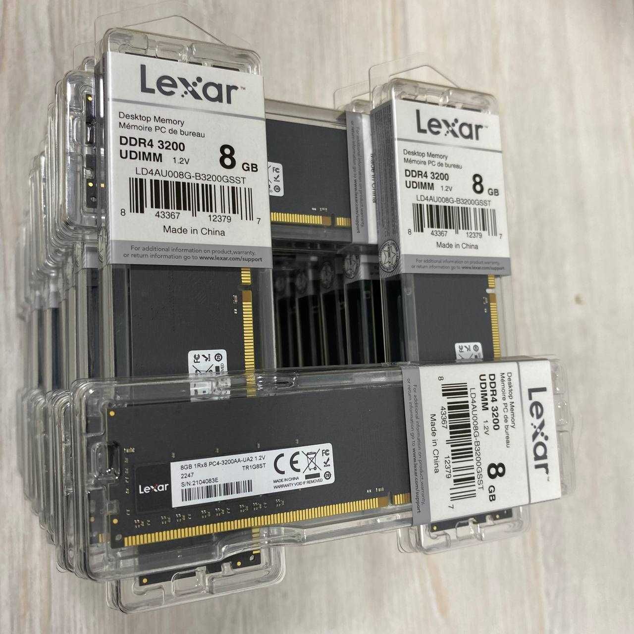 Оперативная память / Lexar / DIMM / DDR4 / 8ГБ / 3200 МГц