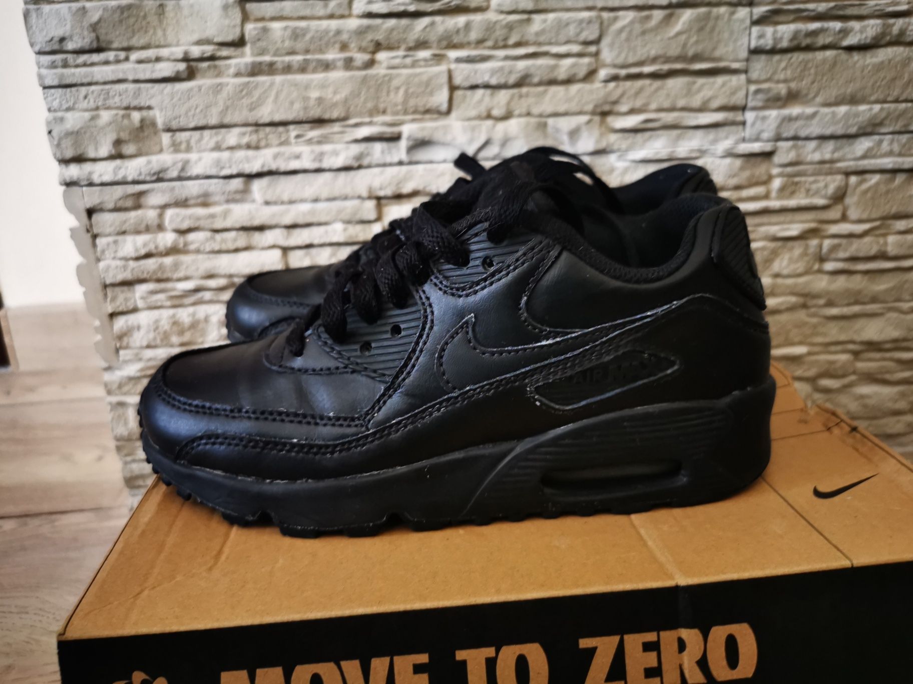 Nike air max 90 ltr - кожени маратонки найк