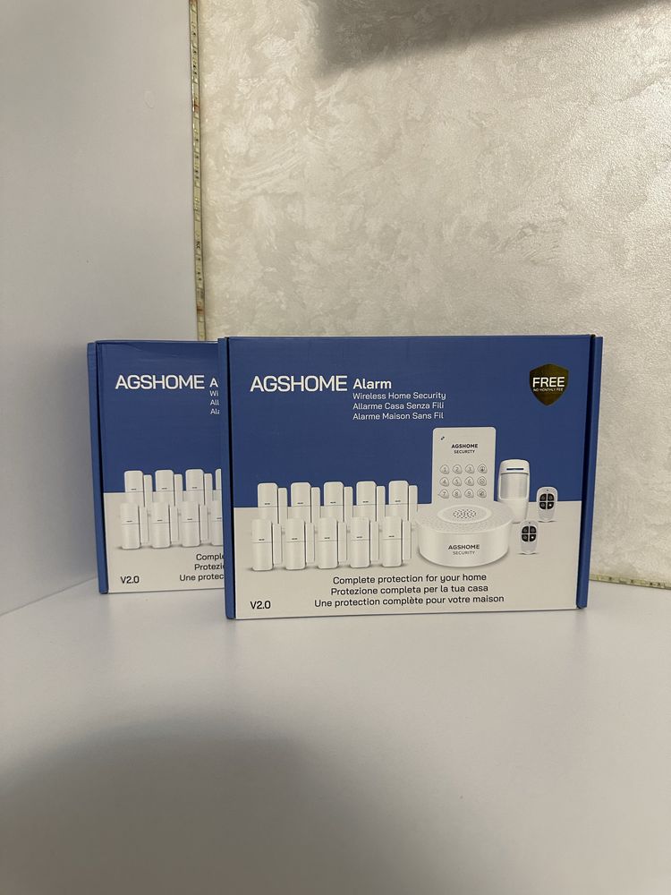 Sistem de Alarma Wirelles smart Wifi Agshome, 15 Senzori, NOU Sigilat