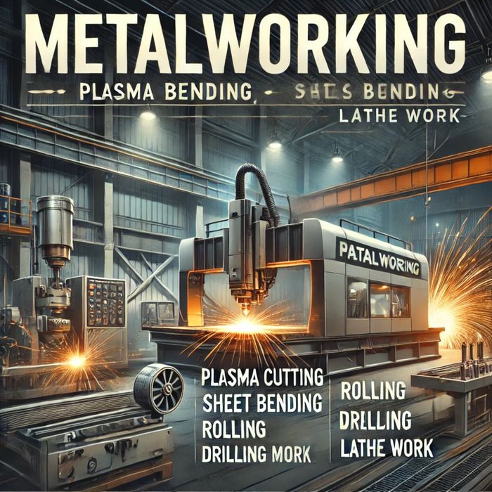 Услуги металлолбработки , плазменная резка листогиб свирильный токарь