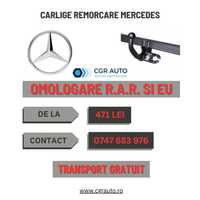 Carlige remorcare Mercedes Livrare Rapida