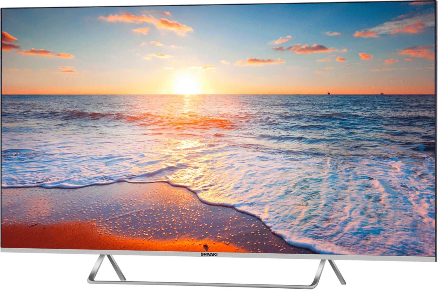 Телевизор NEW SHIVAKI 50H3501 4K SMART  по низкой цене +Доставка!!