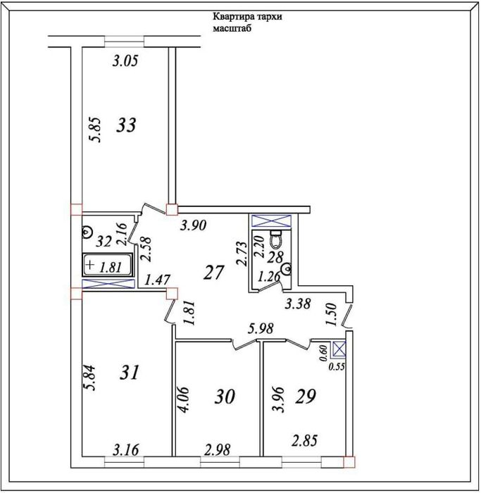 Чиланзар 3 квартал  Новостройка