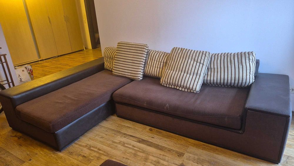 Canapea coltar neextensibila