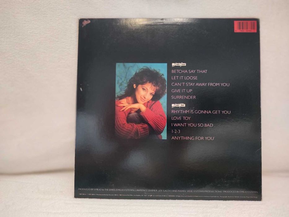 Vinyl LP – Gloria Estefan & Miami Sound Machine – Let It Loose