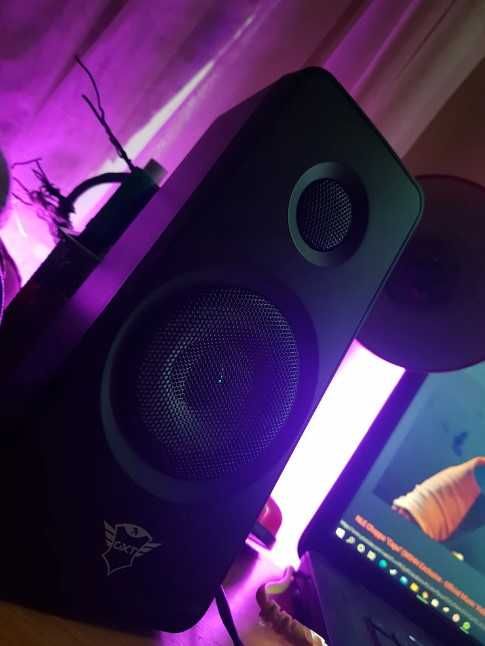 Boxe Gaming Trust 2.1, Iluminata, GXT 628, Negru