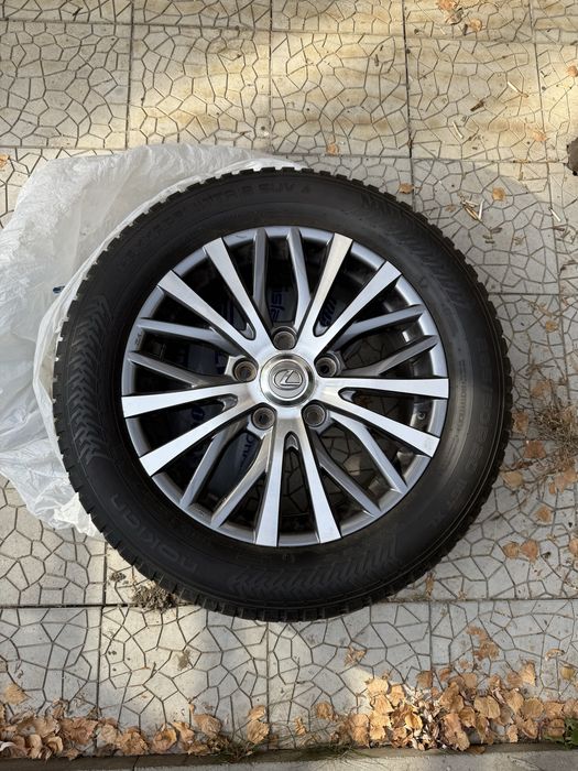 Диски с зимней шипованной резиной на 570
