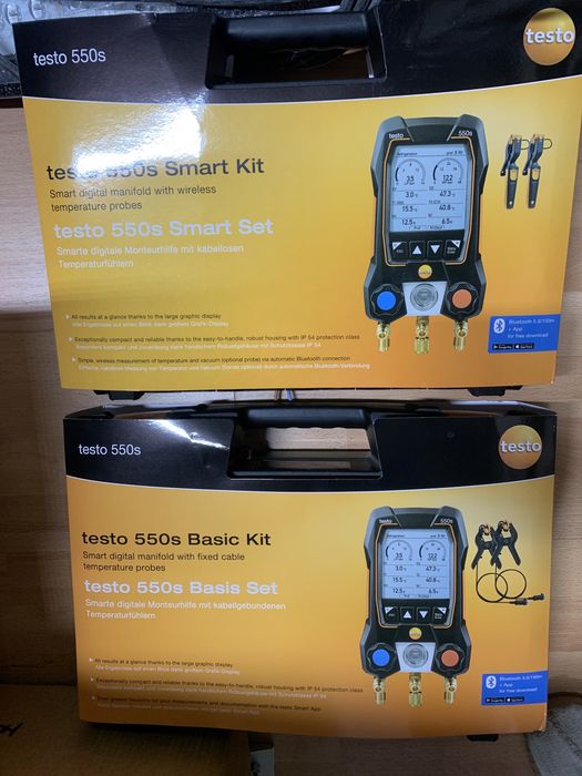 Baterie manometre testo digital 557s  05645571 clesti wireless nou