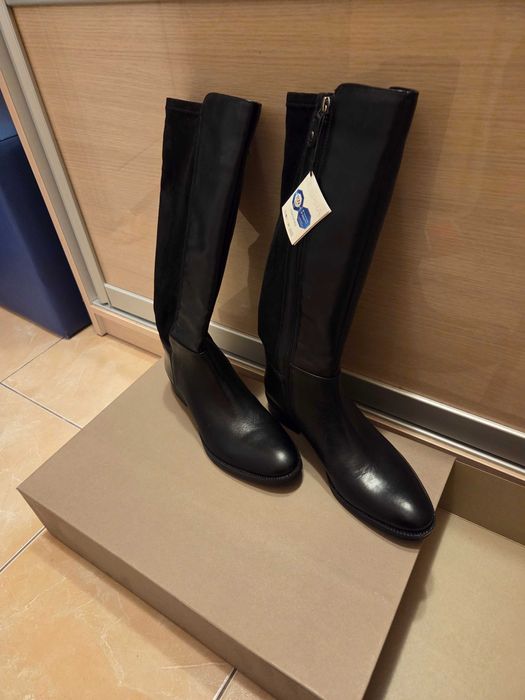 Намалени! Нови Geox Respira ботуши 39н ест. кожа с етикет