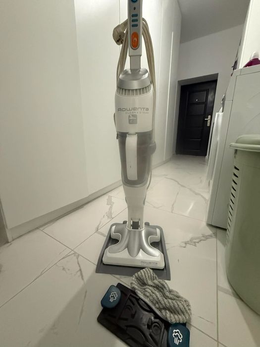 Прахосмукачка,парочистачка Rowenta Clean&Steam RY7557WH, 1700 W