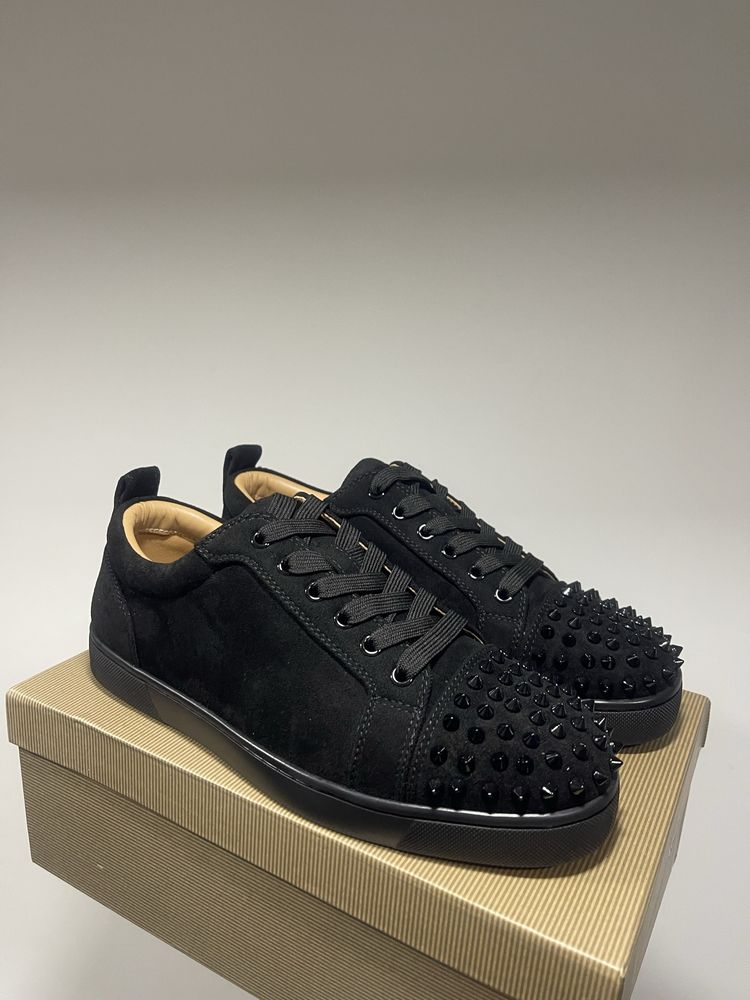 Christian Louboutin Low Black Spikes