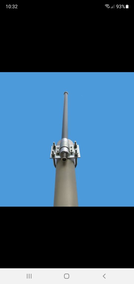 868MHz high gain 12dBi base antena și pentru minat helium