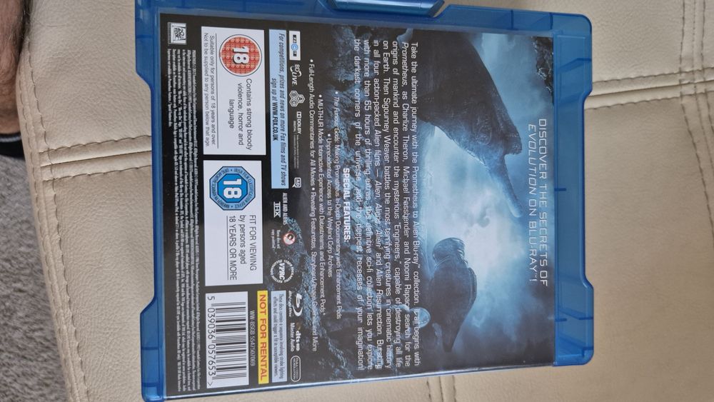 Prometheus to Alien 5 movies blu ray