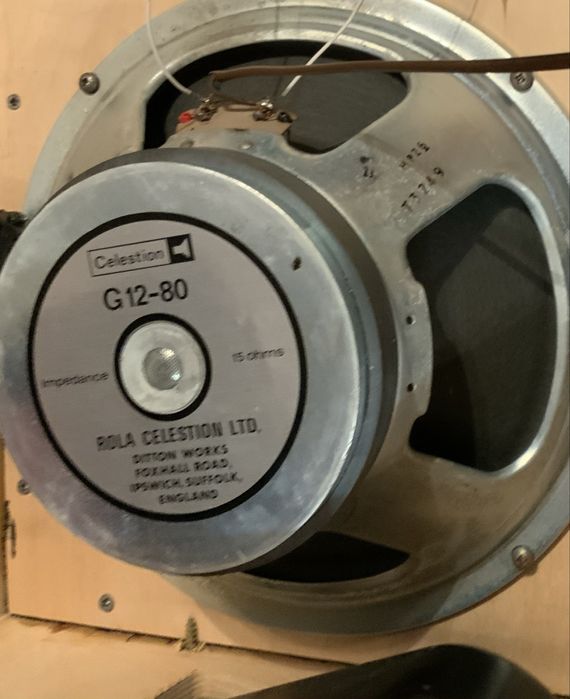 Rola Celestion G12-80 (vintage 1982 guitar speaker)
