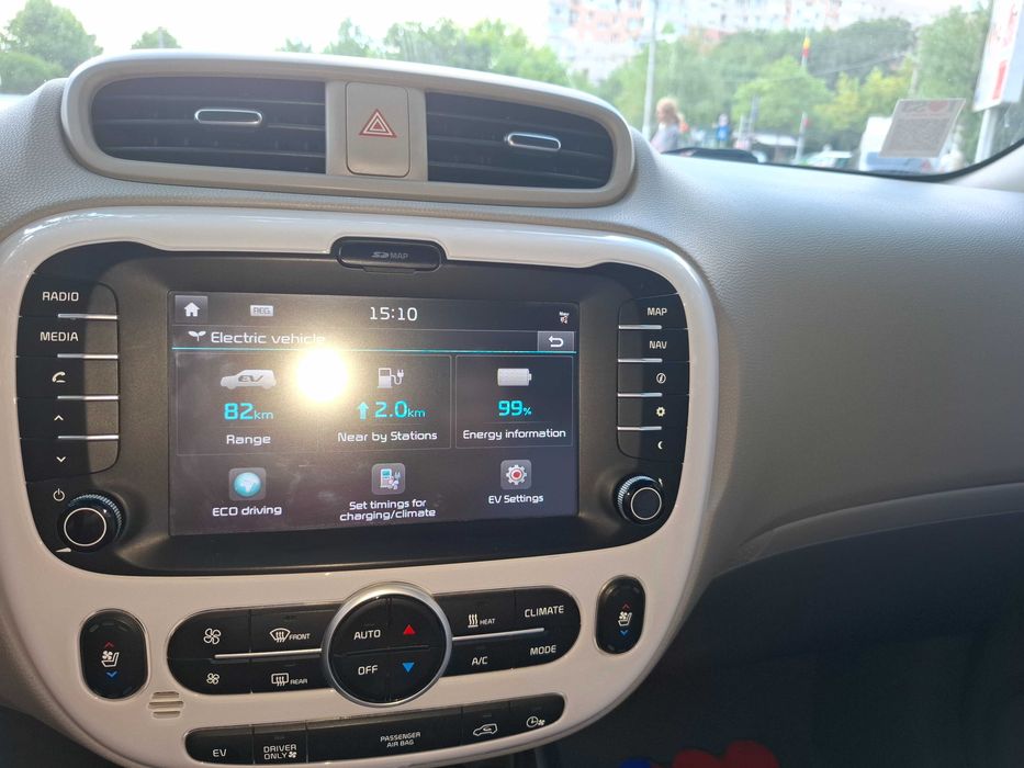 Kia soul ev full electrica automata 2018 piele trapa panoramica luxury
