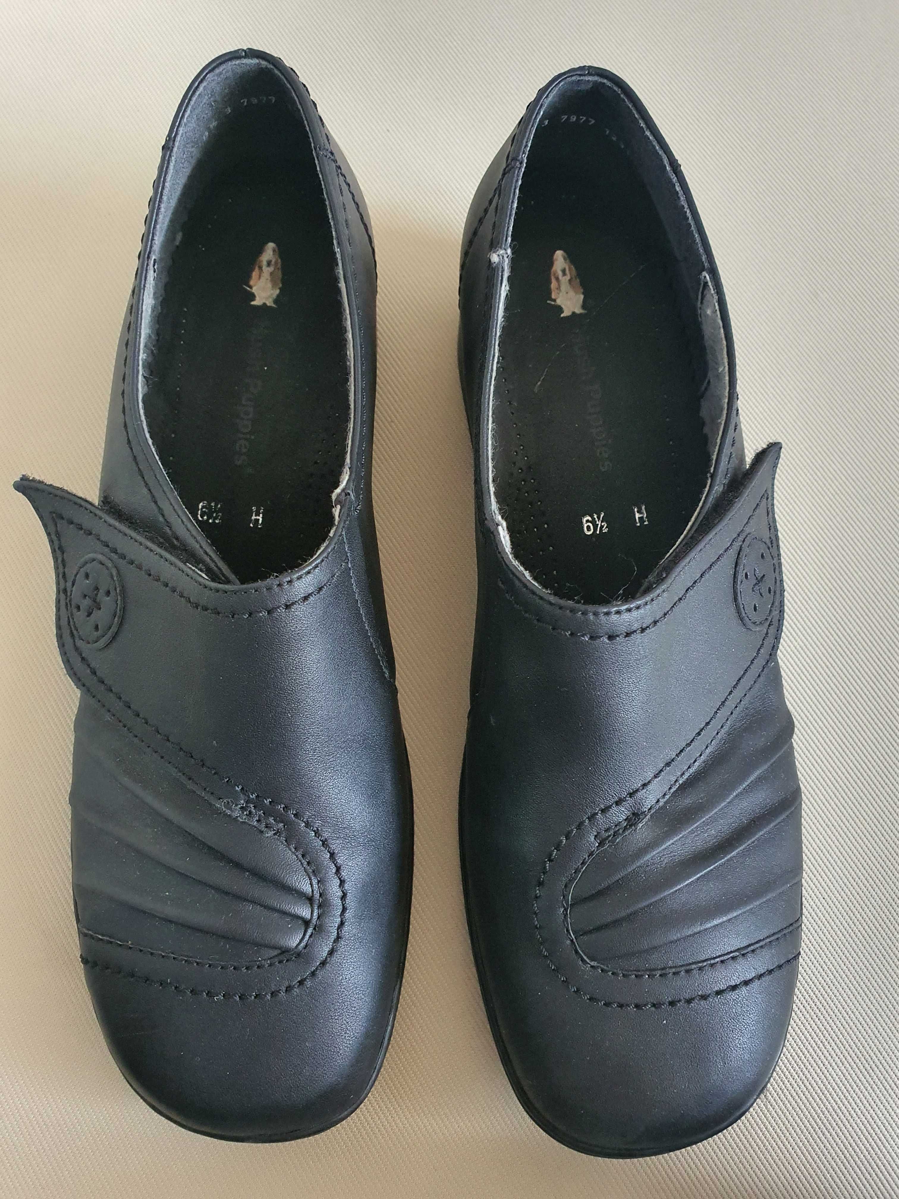 Кожени обувки Hush Puppies