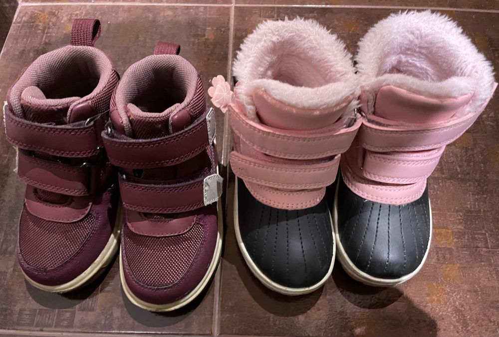 Момичешки зимни обувки, размер 23