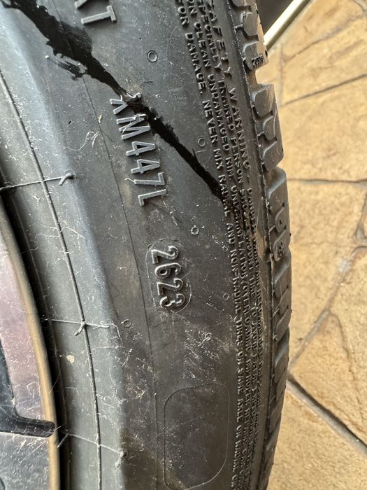 Set jante anvelope iarna bmw seria 7 G70