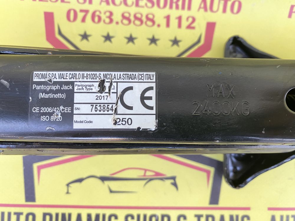 Cric dubaCitroen Jumper Renault Master Trafic Fiat Ducato Opel Vivaro