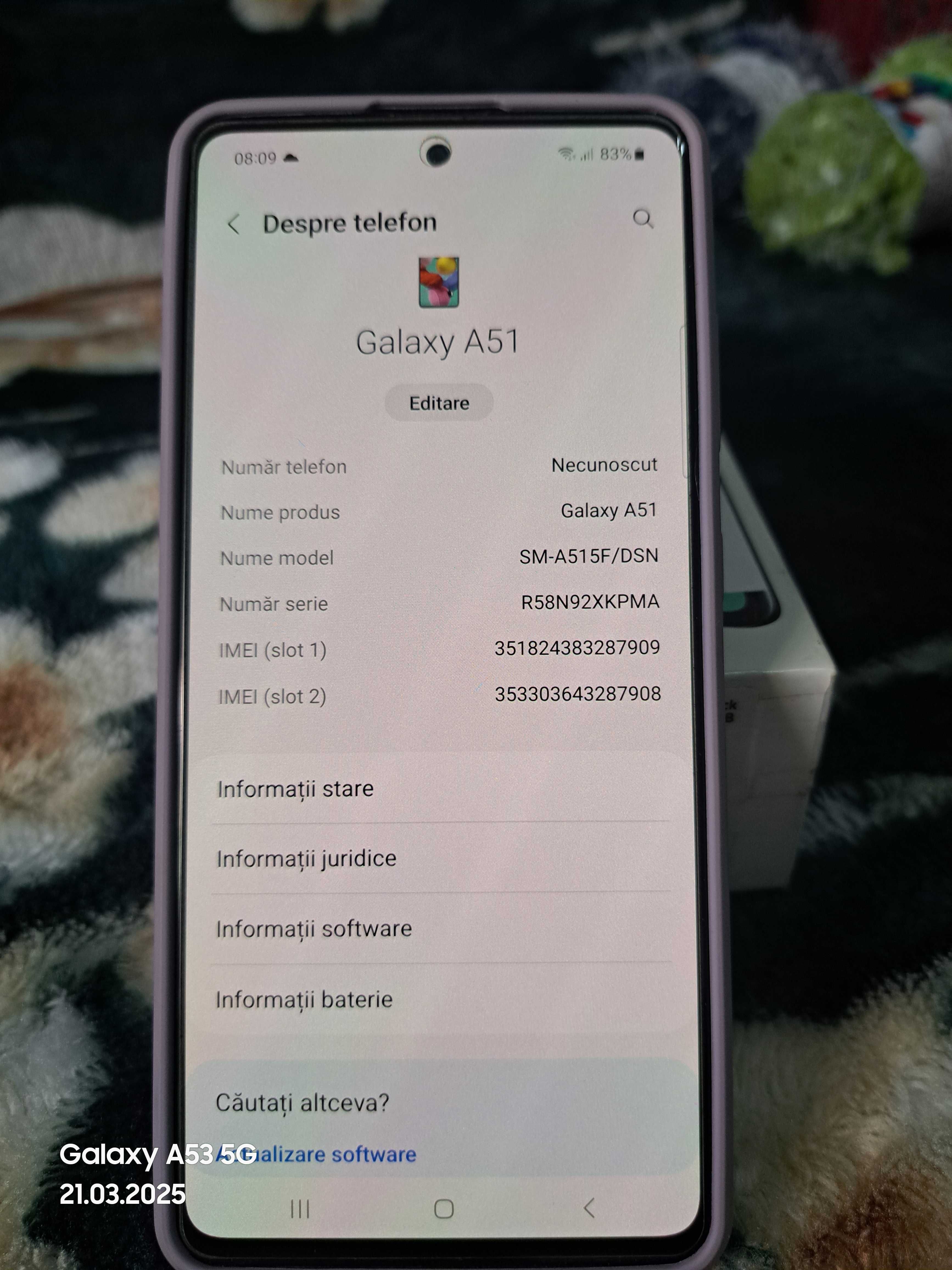 Samsung galaxy A51