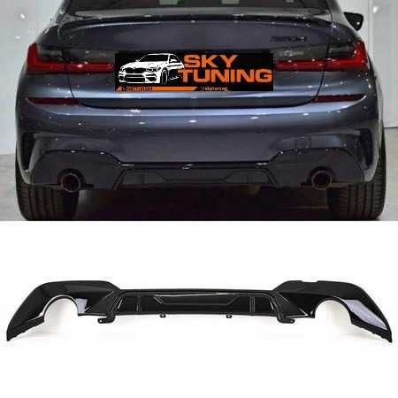 Bmw G20 M-sport Дифузьор Бмв Г20 М-Спорт лип добавка броня 3series