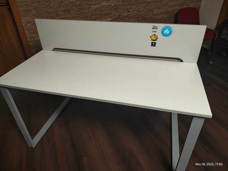 Birou dublu profesional, 140 x 120, stare excelenta