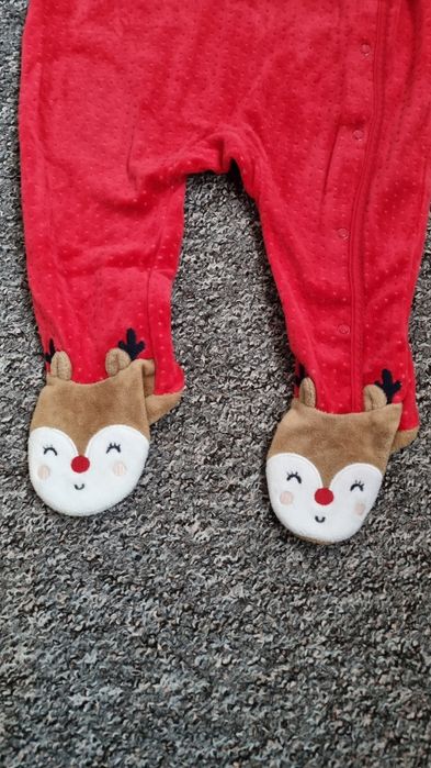 Salopeta Craciun C&A marime 74, noua