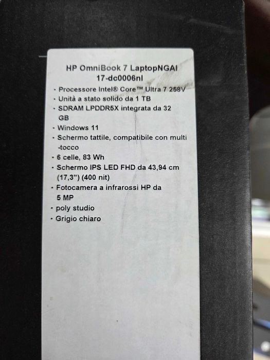 HP OmniBook 7 Laptop 17"