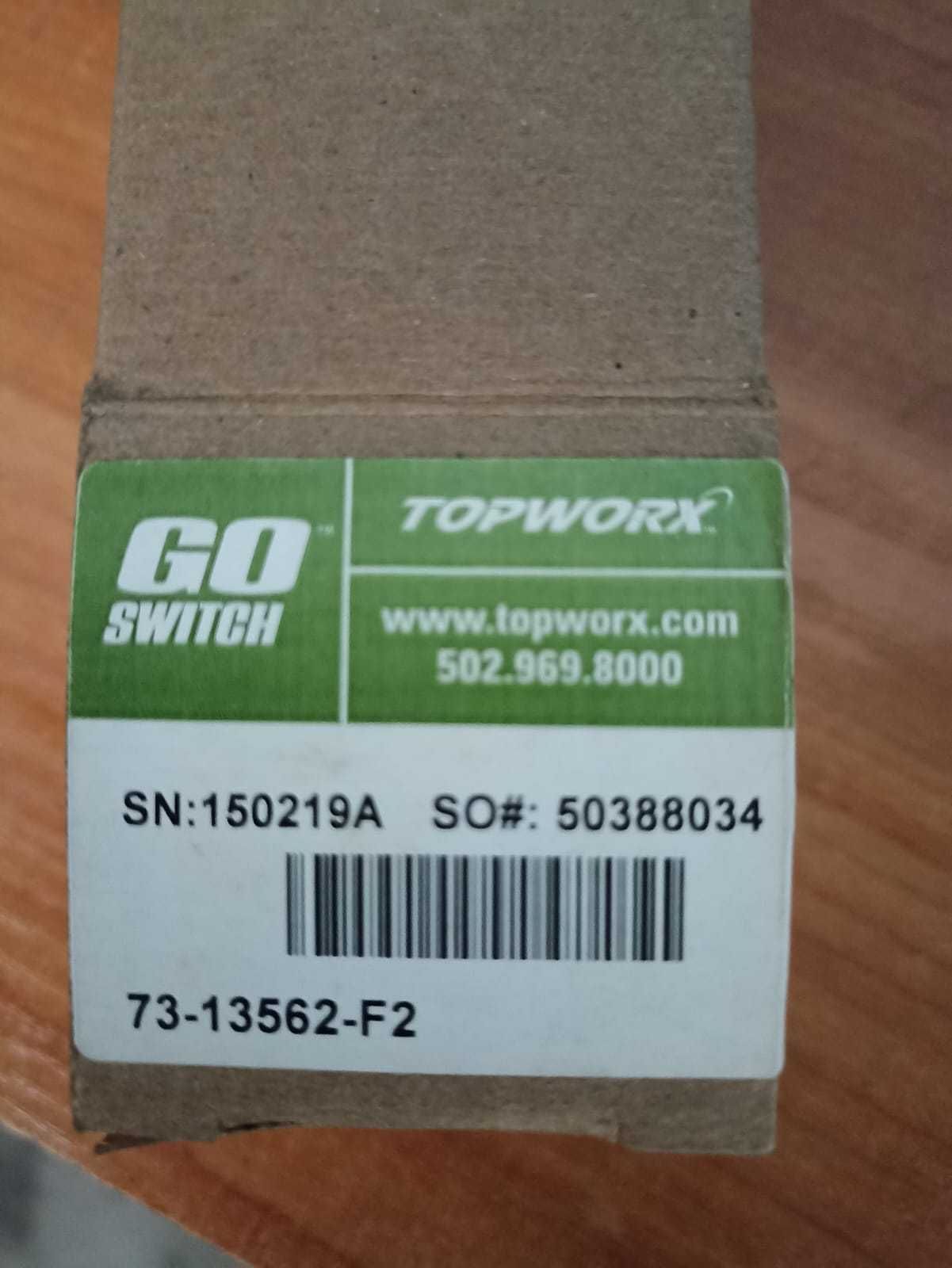 Круглый бесконтактный датчик приближения GO SWITCH Topworx