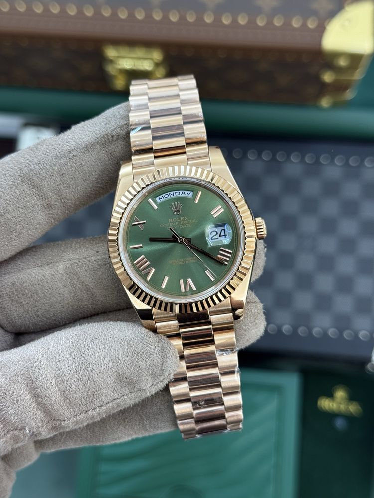 Rolex Day-Date 40 Olive Dial
