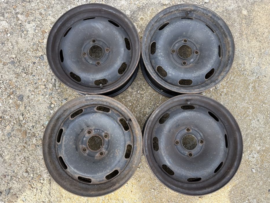 4бр. Ориг. 15” Железни Джанти 4x108 за -PEUGEOT/CITROEN- 6Jx15H2, ET23