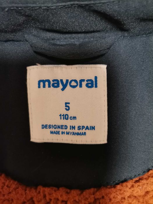 Детско яке тип парка за момче Mayoral. Размер 110 см.-5 г.