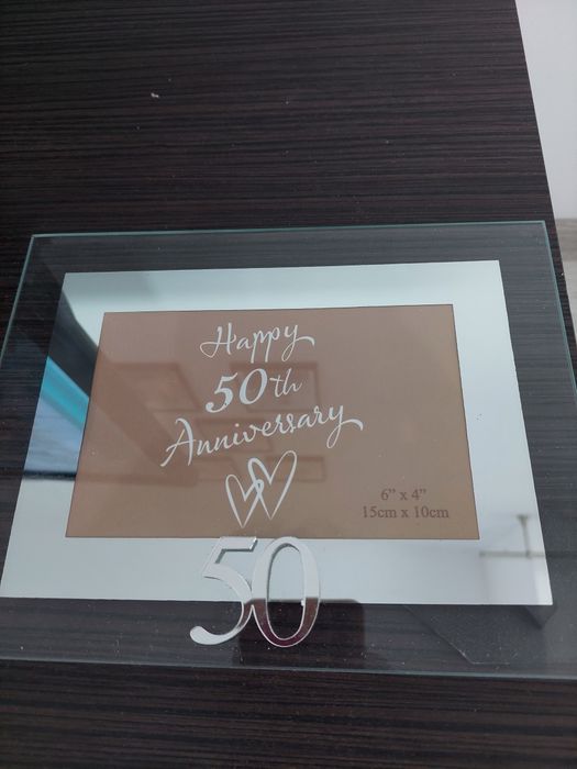 Ramă foto 50 de ani aniversare
