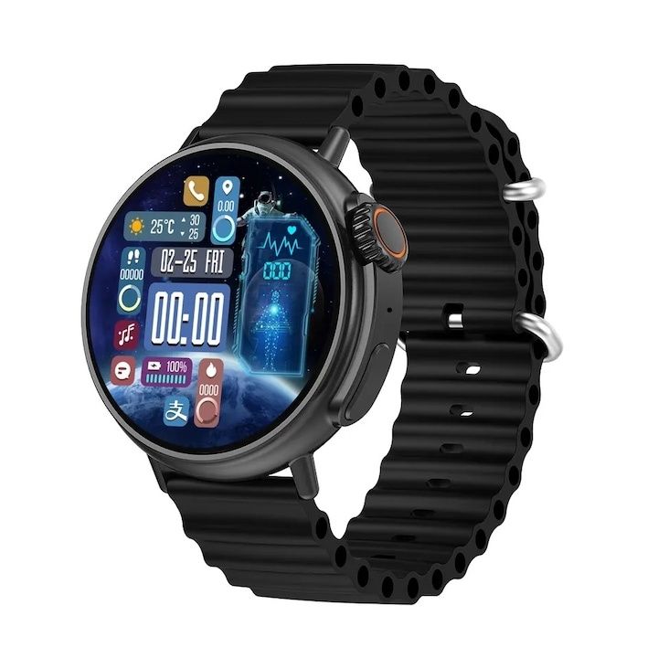 Смарт Часовник Ultra 9 2024 - Безжично Зареждане, Bluetooth Повиквания