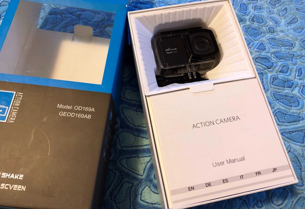 Camera video sport VicTsing, 2,45 WiFi Full HD 1080P 30FPS gen GoPro