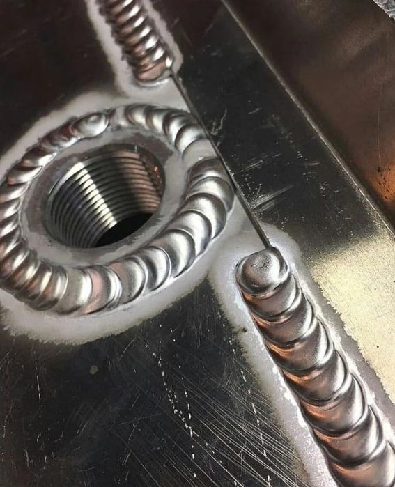 Аргоновая сварка Al.Cu.Fe.Ti.