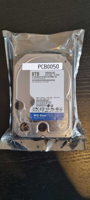 HDD Western Digital Blue 6TB SATA3 5400RPM WD60EZAZ Nou Sigilat