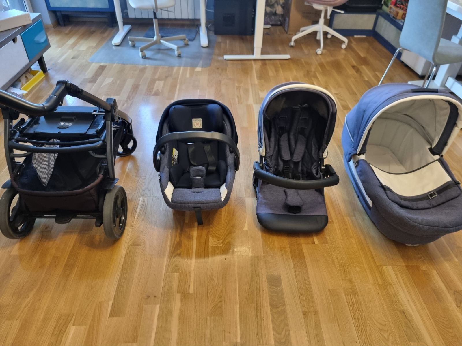 Бебешка количка Peg Perego 3 в 1, шаси 51