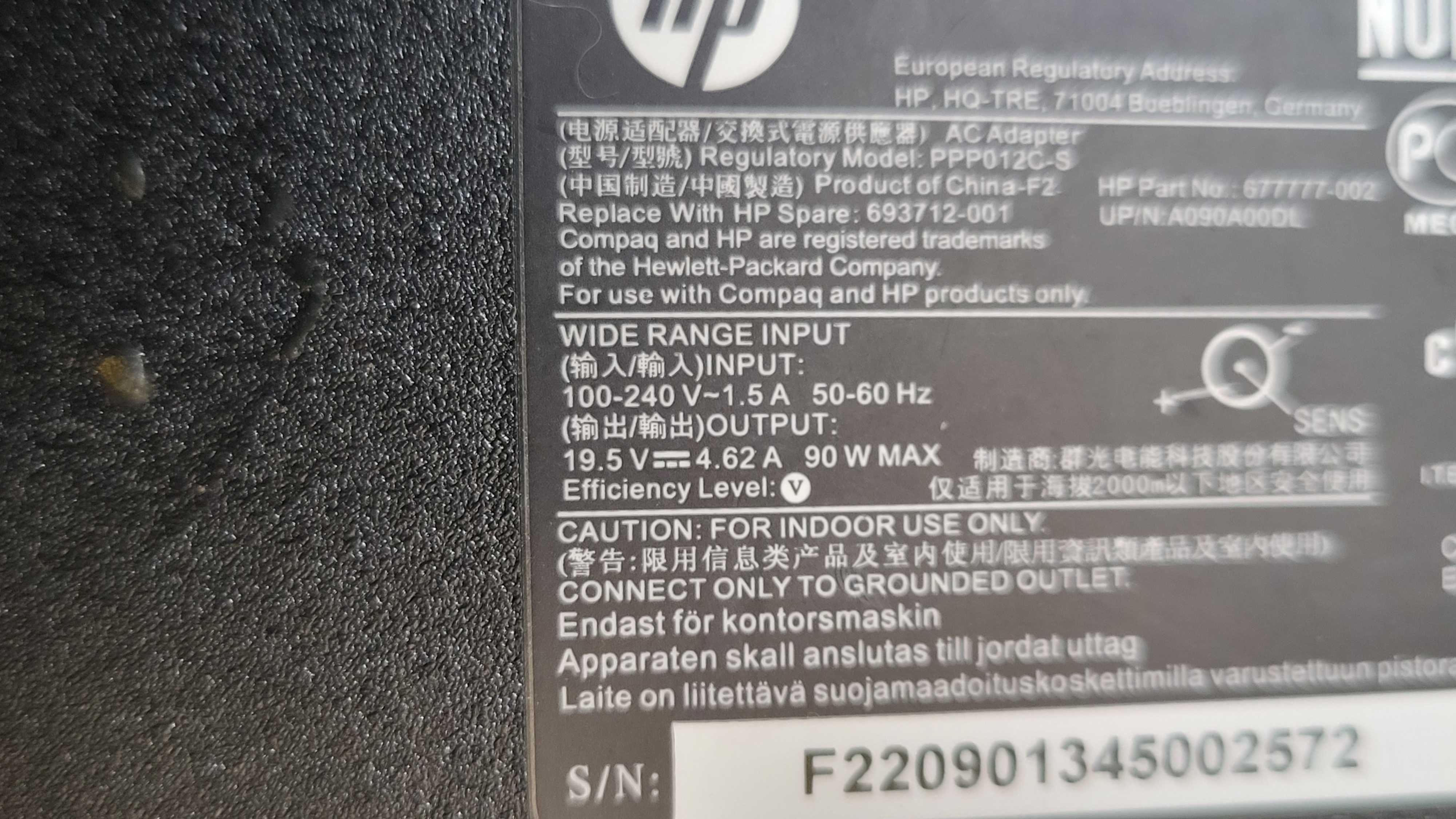 HP  Incarcatoare 65W -90W AC Adaptor Leptop 18.5V & 19V & 19,5V