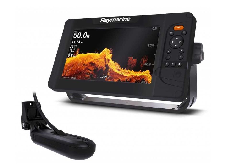 Raymarine sonar integrat 9 inch ELEMENT HV & sonda HV-100+