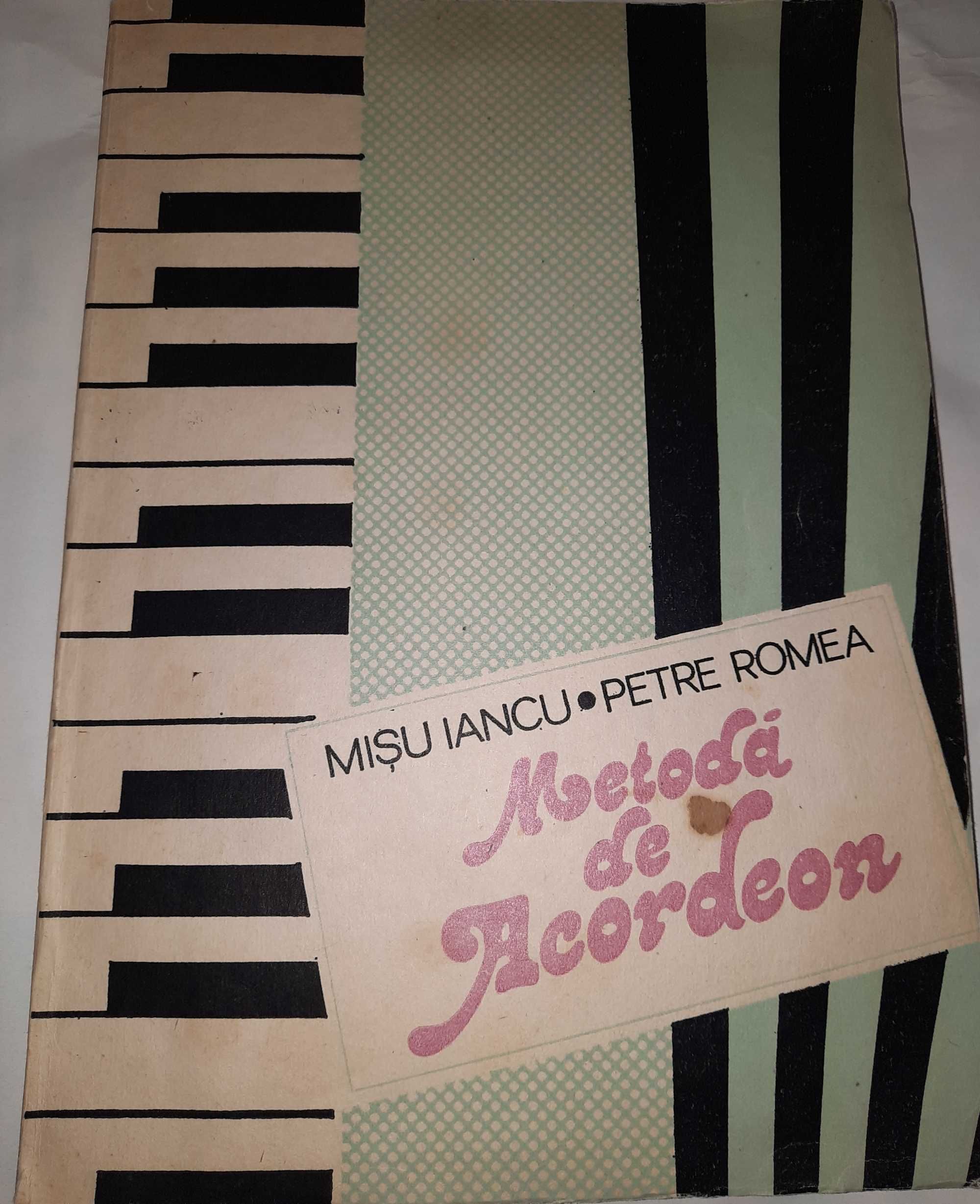 Metoda de acordeon de  Misu Iancu