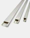 O'z-o'zidan yopishtiruvchi kabel-kanal, 15х10, 22х10, 30х10, oq