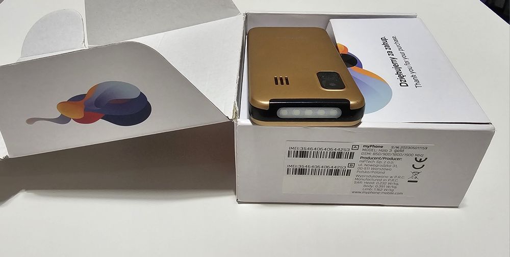 Myphone  Halo 3 gold, май фон хало 3 златен,