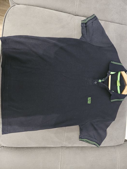 Мъжка тениска с яка BOSS