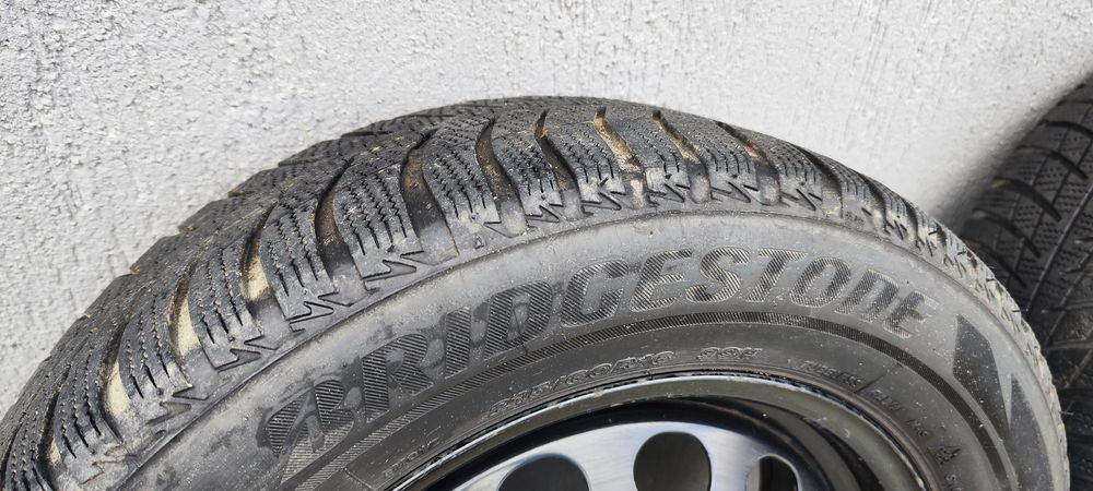SET Jante SKODA/SEAT/VW cu anvelope Bridgestone BLIZZAK