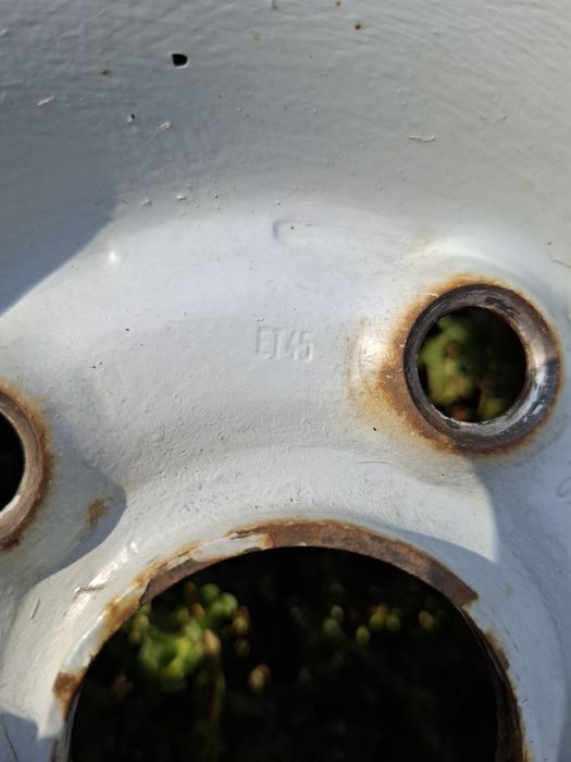 4 бр железни джанти 5x112 15 цола 6 J*ЕТ 45 и ЕТ 55 ц.о 57.1 мм