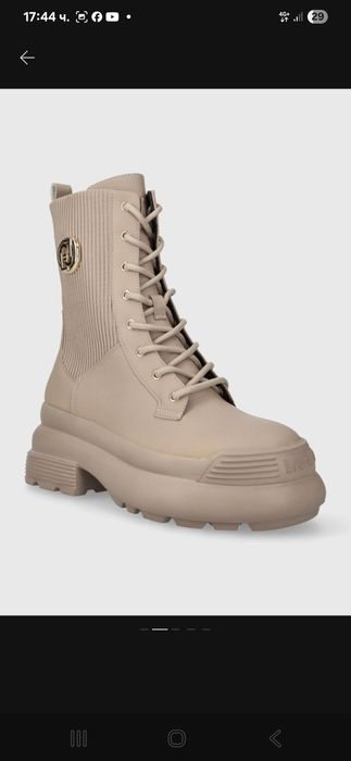 Уникални боти Liu Jo ,Pinko ,Alessa бежеви