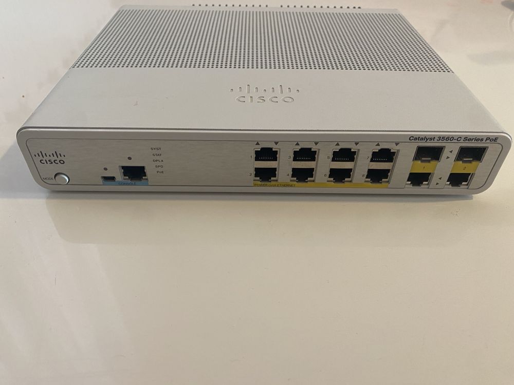 Switch Cisco Ws-c3560c-8pcs-s